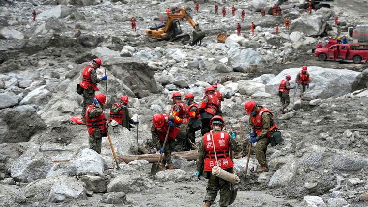 Angka korban gelongsoran lumpur di Nepal cecah 1,344