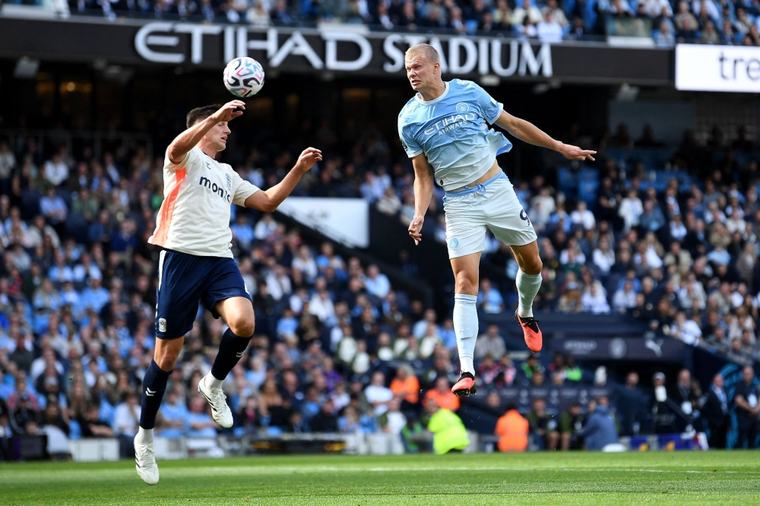 Haaland keeps Man City perfect in Premier League, blunt Spurs held