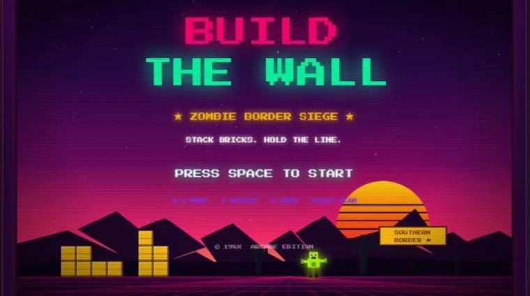 The White House made a ‘Build the Wall’ game, Tetris wants answers