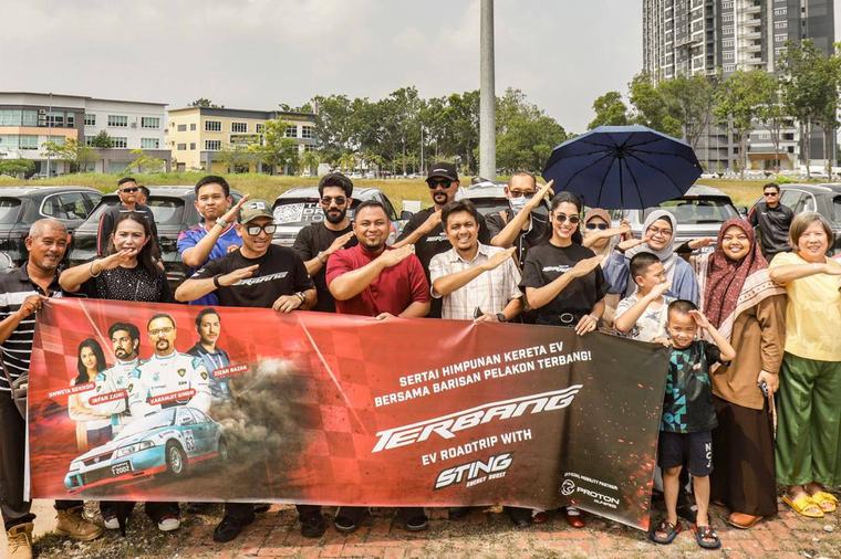 Terbang X STING bawa semangat rali ke jalan raya