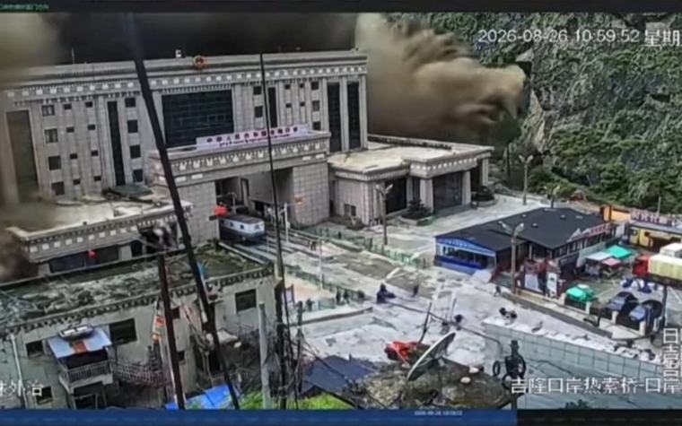 No trace of once-busy China-Nepal border port after mudslide