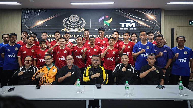PSM kekalkan skuad Sukan SEA 2025 untuk buru emas Sukan Asia 2026