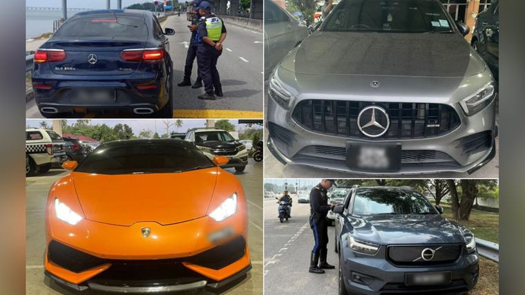 JPJ sita 11 kenderaan mewah termasuk Lamborghini Huracan bernilai RM1 juta
