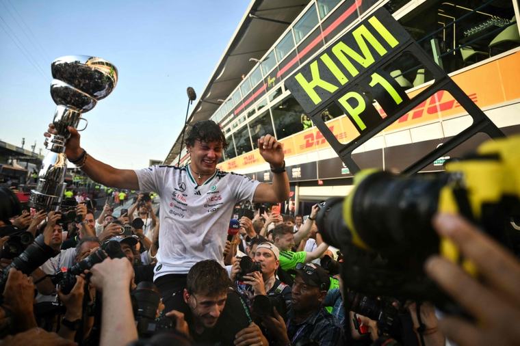 From 19th to glory: Antonelli living ‘a dream’ after stunning Monza win — first Italian home victor in 60 years