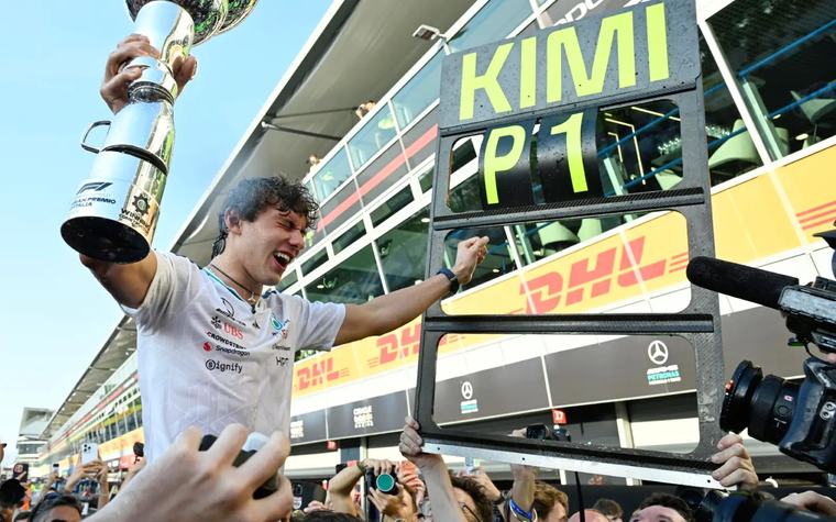 Antonelli living ‘a dream’ after astonishing home win