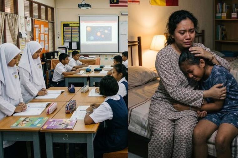 Tak mampu bayar yuran majlis apresiasi RM150, murid 12 tahun dimalukan depan kelas... Cikgu siap suruh kerja cari duit!