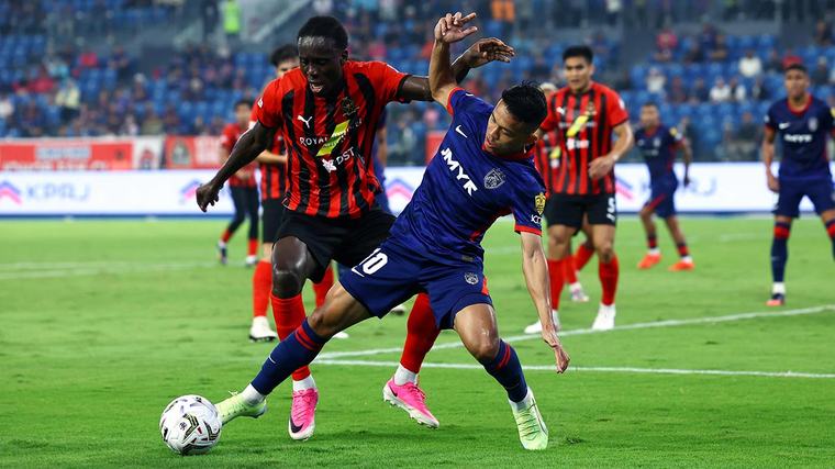 JDT terus unggul, tewaskan DPMM FC 3-0