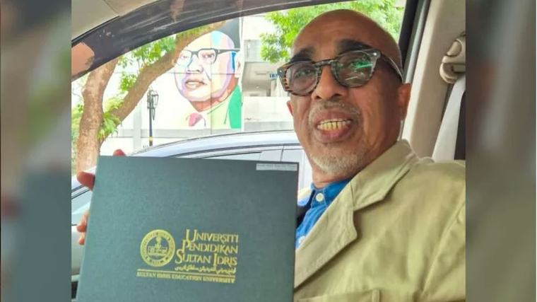 Sabri Yunus sambung pengajian di UPSI pada usia 65 tahun