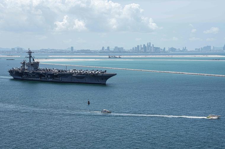 US sailors leave Pattaya after splashing millions during five-day shore break