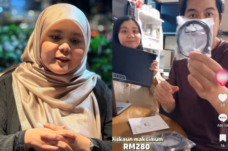 Visual AI papar Najwa Latif tidak bertudung, syarikat elektronik sudah mohon maaf... âMereka ambil video suami dan buka aurat sayaâ