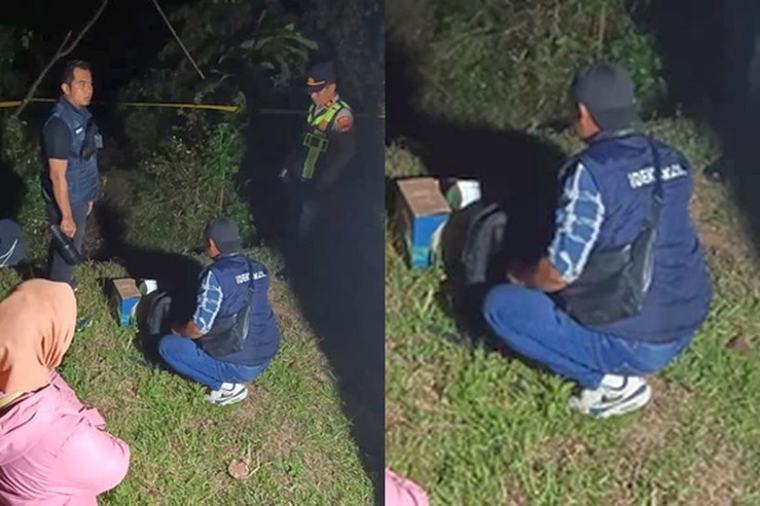 Penduduk cari rumput pelik nampak timbunan tanah baharu, terkejut jumpa bayi tertimbus dibalut ‘baju kelawar’