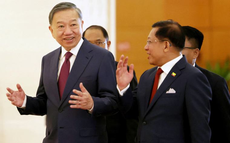 Vietnam, Myanmar agree to deepen defence ties