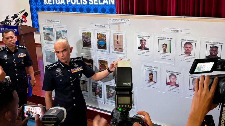 Polis kesan 10 suspek kes pergaduhan kumpulan gengster di Alam Megah, Sri Muda