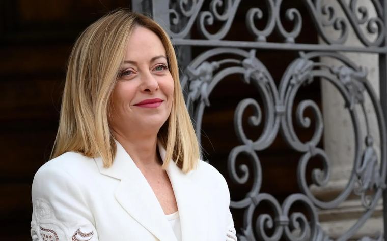 Italy’s Meloni throws party to celebrate record time in power