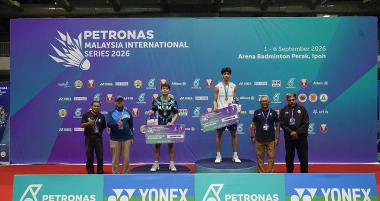 Malaysia raih tiga gelaran di Ipoh