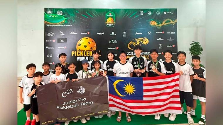 Pasukan pickleball remaja Malaysia raih tiga pingat di Da Nang