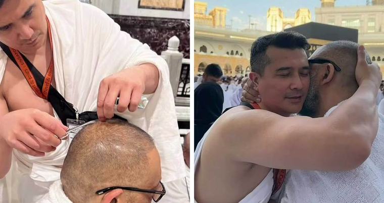 Aaron imbau kenangan umrah bersama Sheikh Haikel, titip doa buat sahabat
