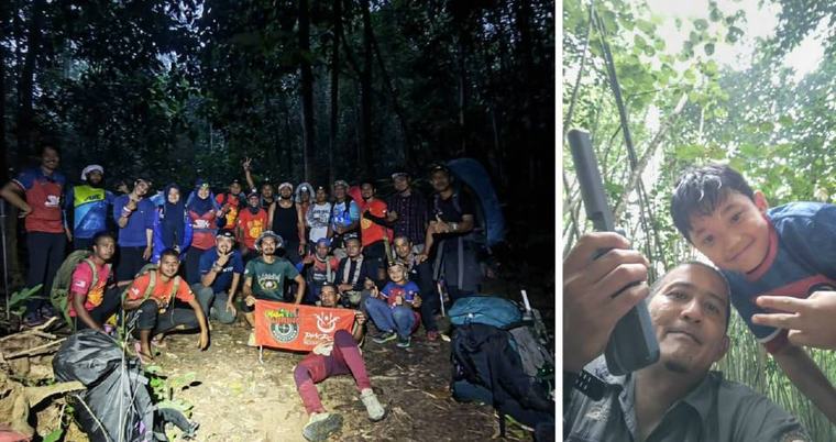 Isyarat asap bantu kesan lokasi enam pendaki, mesej maklum berada di Gunung Bongok